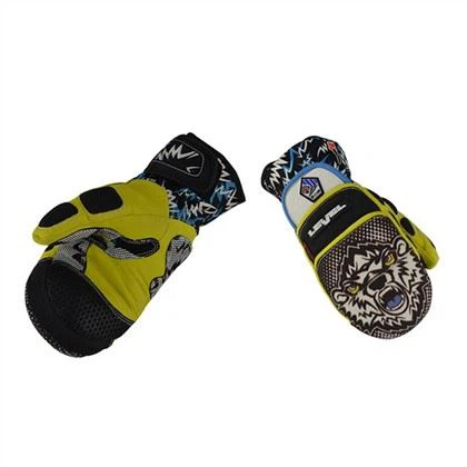 Skórzane zimowe rękawice snowboardowe